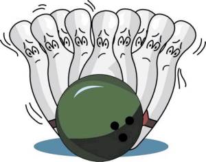 Unless, of course, you're the pins...